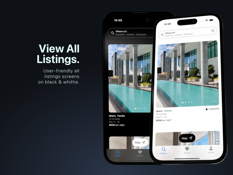 EasyBNB - AirBNB inspired App Template, Full Template App, AirBNB Clone Template, iOS, SwiftUI,Swift - 1